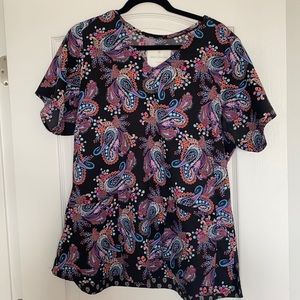 Vera bradley scrub top